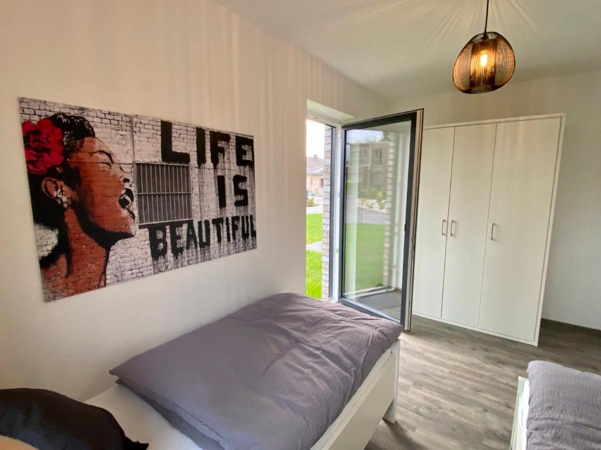 Ferienhaus Moin. Am Harkebruegger See Mit Sauna Barssel  Dış mekan fotoğraf