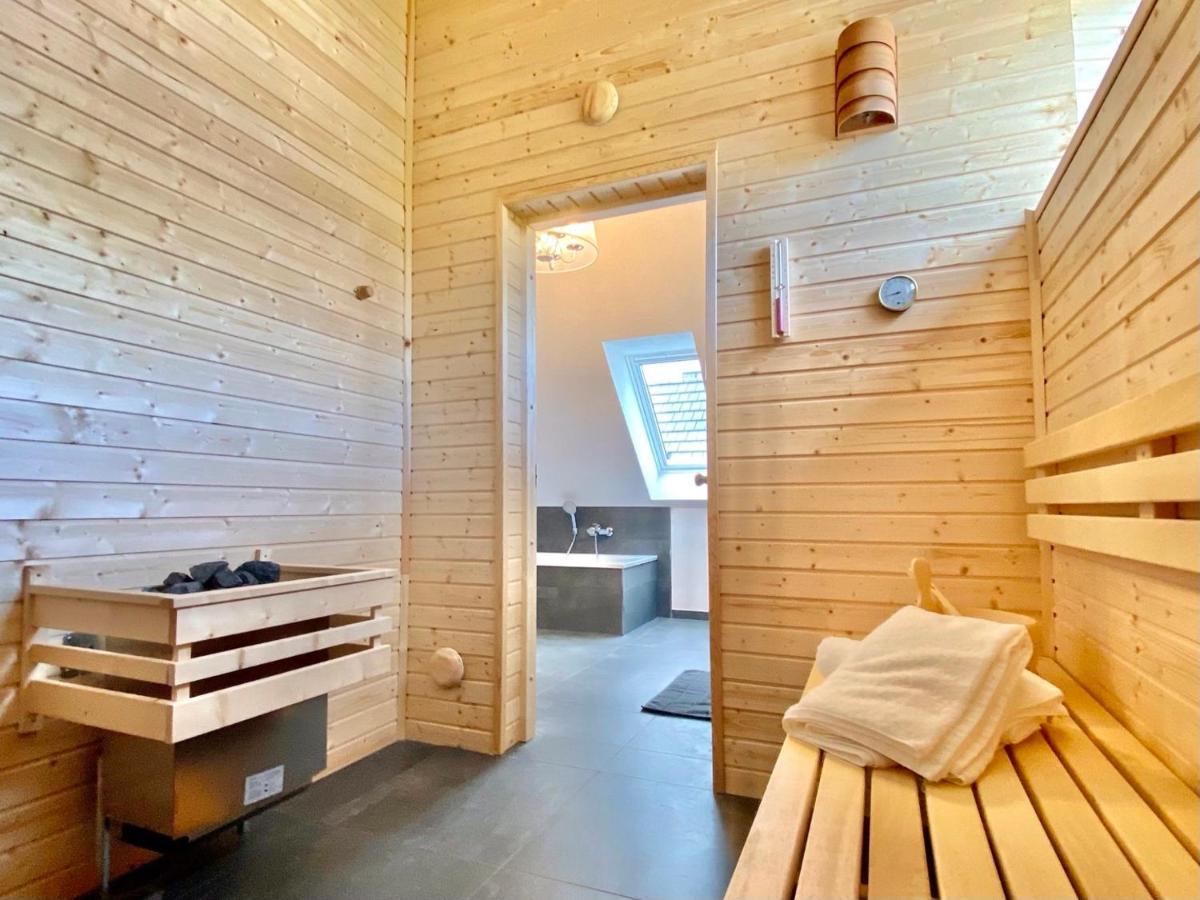 Ferienhaus Moin. Am Harkebruegger See Mit Sauna Barssel  Dış mekan fotoğraf